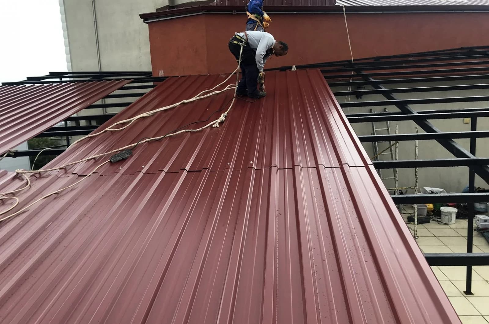 Kiremit çatı kaplama sistemi — 2