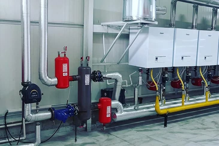 Mekanik tesisat borulama uygulaması