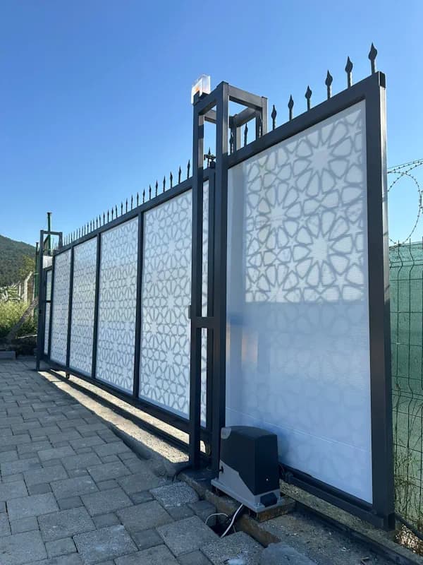 Metal bahçe kapısı imalatı